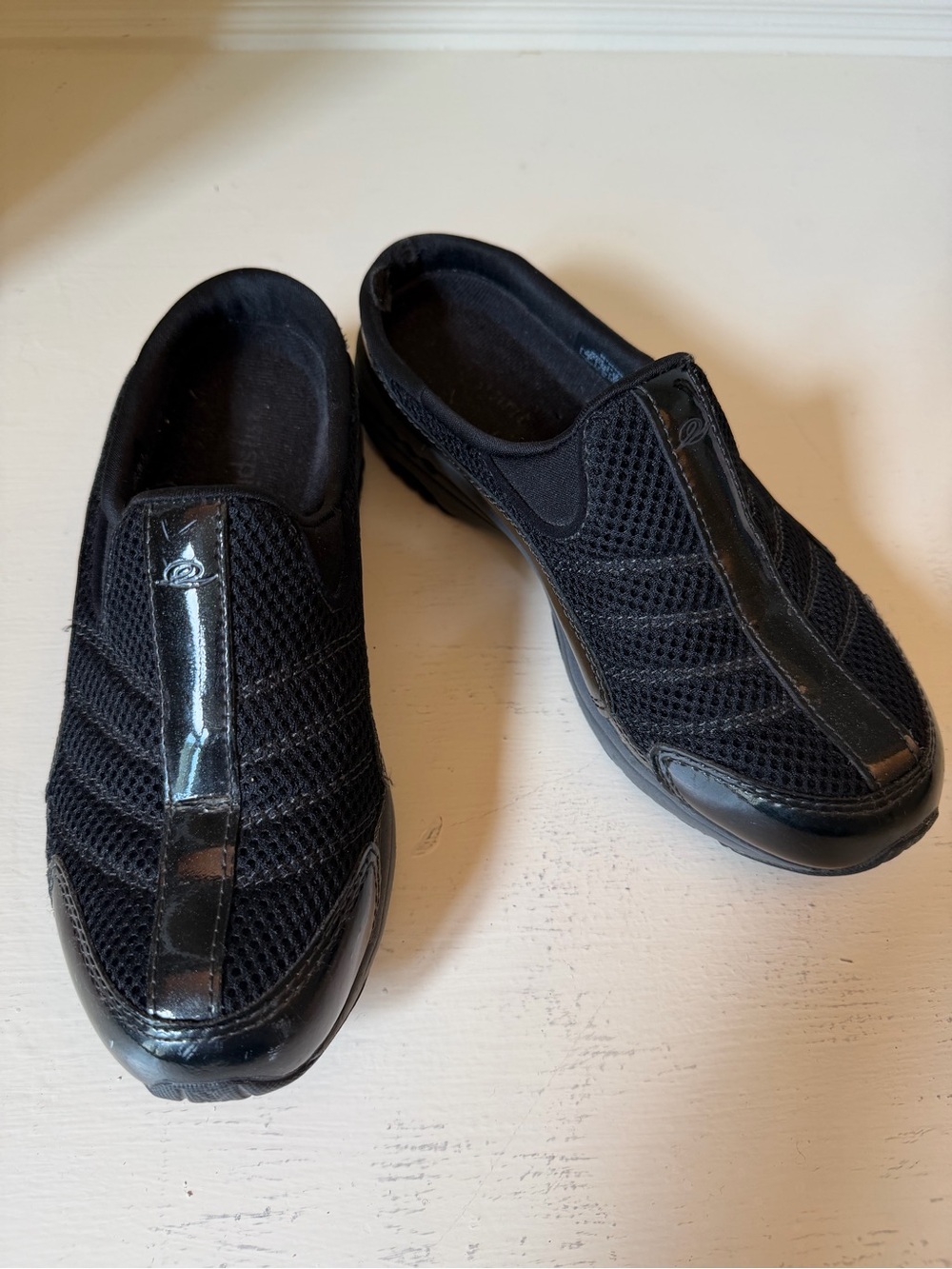 Women’s Black Slip-On Mesh Comfort Shoes